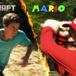 Super Mario contro Steve di Minecraft