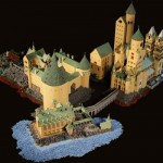 Una fantastica replica di Hogwarts fatta tutta di LEGO