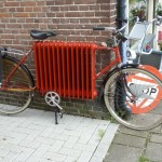 La bici-calorifero per combattere il freddo