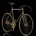 Una bici da corsa ricoperta d’oro da 80.000 Euro