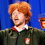 Ron fa gli auguri a Harry Potter per il suo compleanno