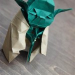 Yoda rifatto con gli Origami